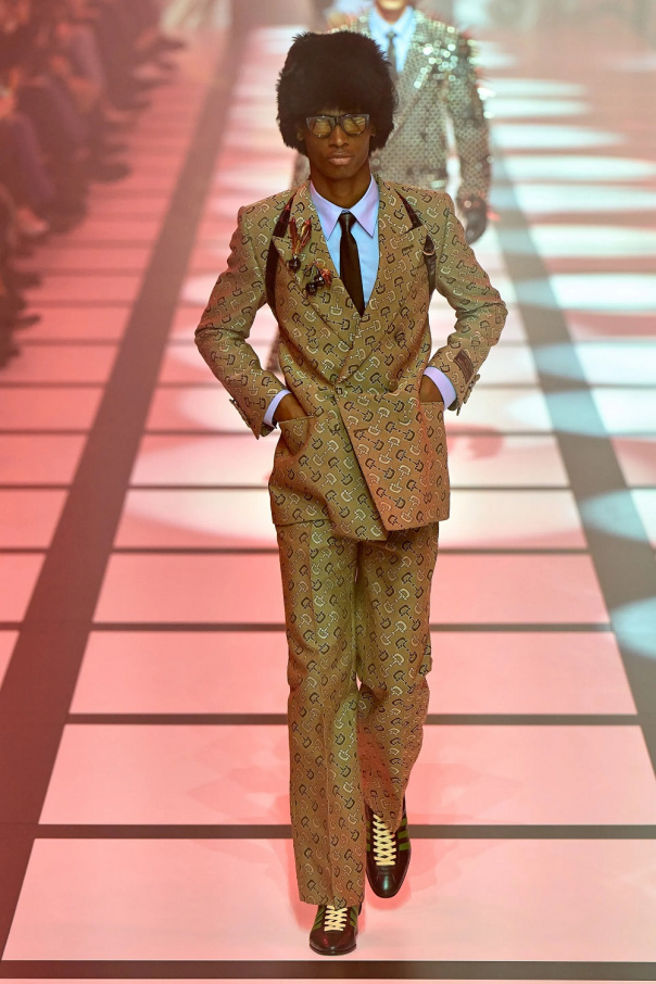 Gucci Patterned blazer | Men's Clothing | Square gucci